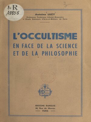 cover image of L'occultisme en face de la science et de la philosophie